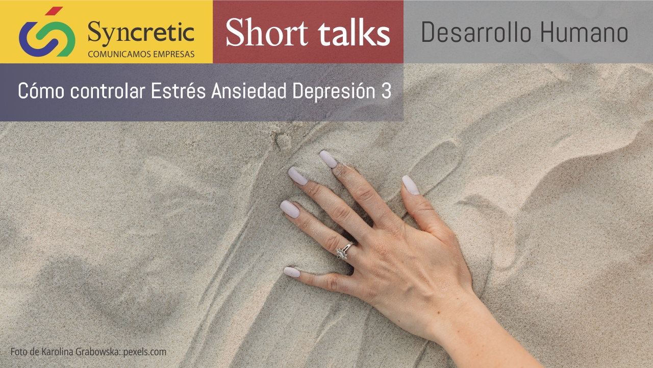 Lee más sobre el artículo Syncretic Short Talks – Cómo mitigar Estrés Ansiedad Depresión 3