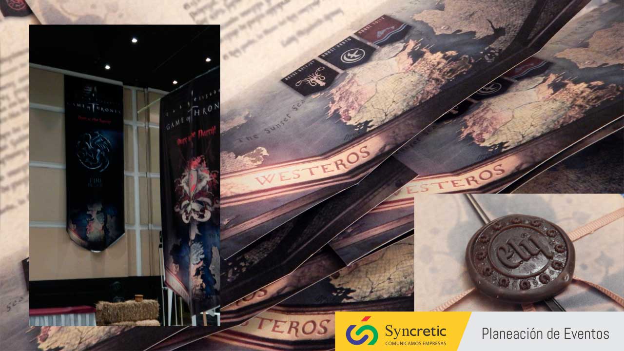 Fiesta temática Juego de Tronos-Syncretic Comunicación