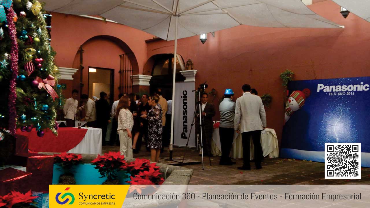 Cena de Fin de Año Corporativa Panasonic - Gestión total Syncretic-Comunicación.